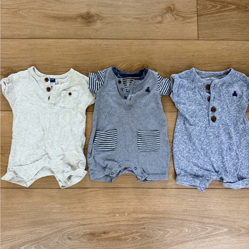Baby Gap Short-Sleeve One-Piece Romper